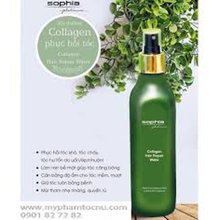 Xịt dưỡng tóc collagen sophia korea siêu mượt 250ml
