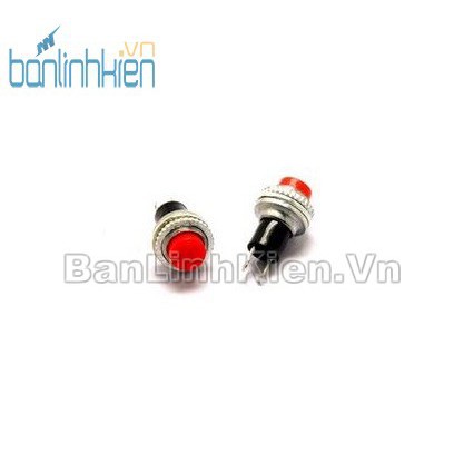 Nút Nhấn Đề 10MM Núm Đỏ