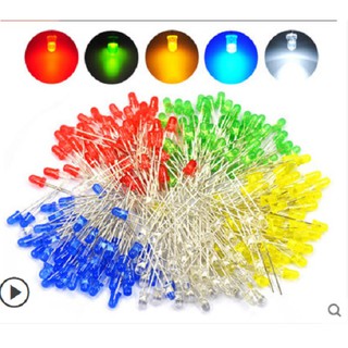 Led tròn phi 3mm - 5mm các màu