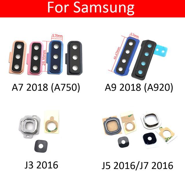 Mới Khung Bảo Vệ Ống Kính Camera Sau Thay Thế Chuyên Dụng Cho Samsung J3 J5 J7 2016 / A7 A9 2018 A750 A920