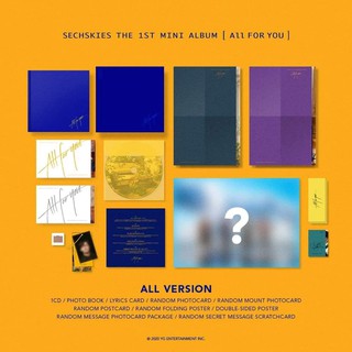 SECHSKIES | All for you (hộp quà tặng kèm ảnh)