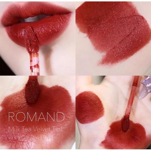 🌸HOT SALE🌸 Son Kem Lì ROMAND MILK TEA VELVET TINT | BigBuy360 - bigbuy360.vn