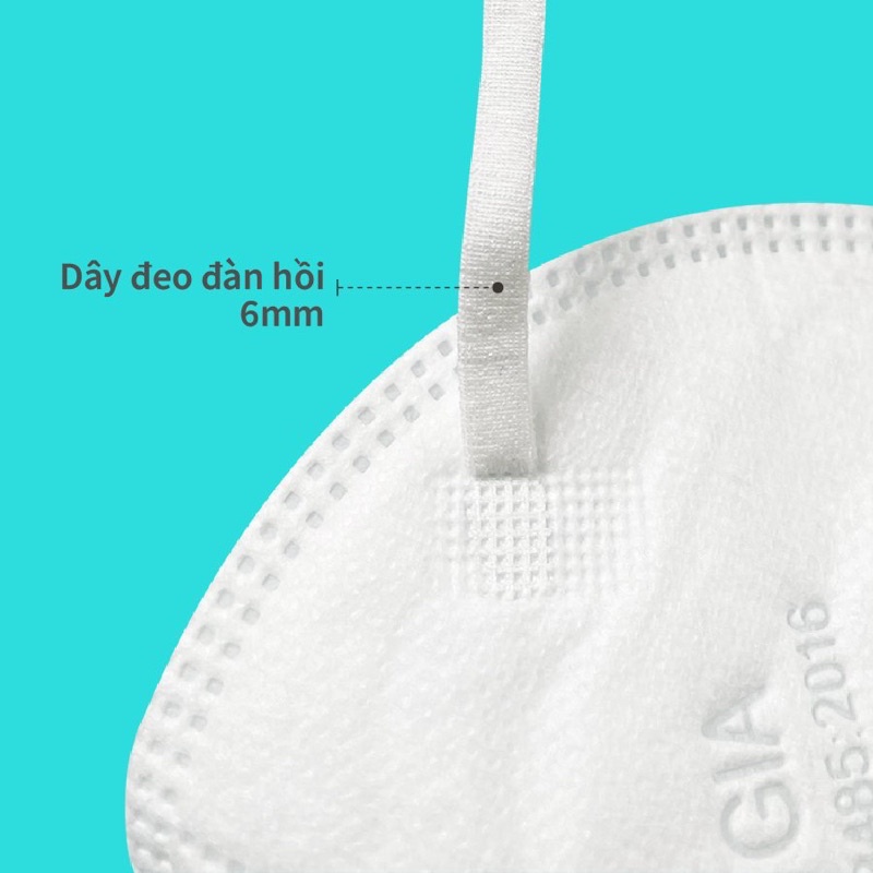 Khẩu trang N95 Huỳnh Gia màu trắng 1 hộp 20 cái | BigBuy360 - bigbuy360.vn
