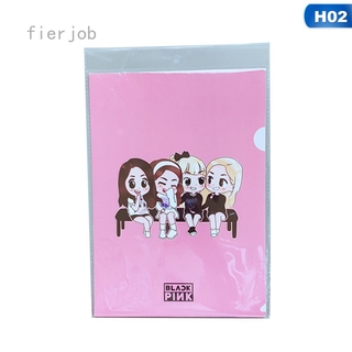 Bìa Sơ Mi Đựng Tài Liệu Fierjob Blackpink Seventeen Got7 Twice