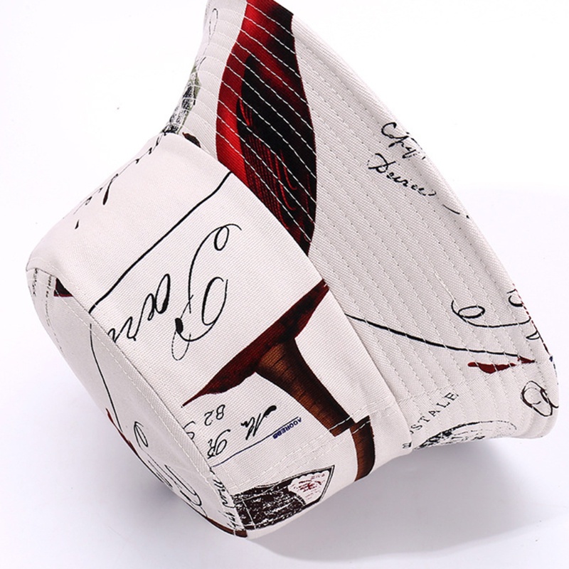 Nón Tai Bèo In Chữ Graffiti Nhiều Màu Sắc