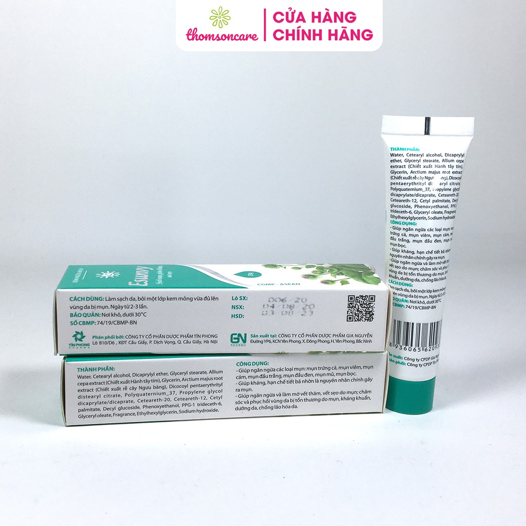 Kem ngừa mụn Esunvy từ thảo dược - ngừa mụn an toàn, hiệu quả | BigBuy360 - bigbuy360.vn