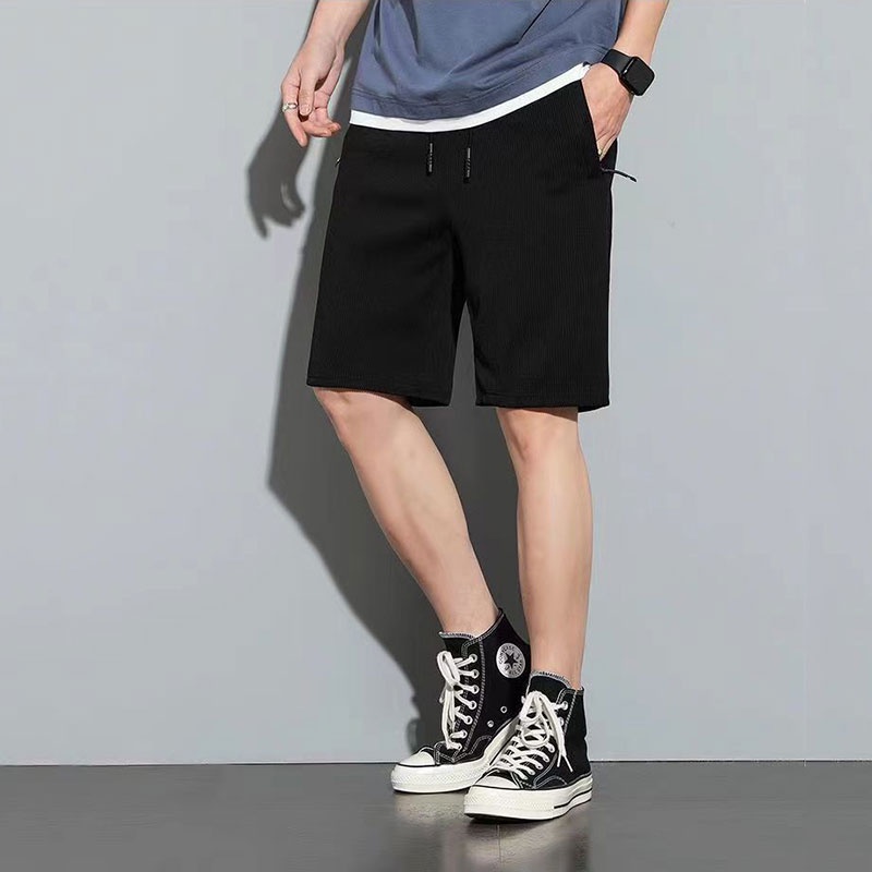 Quần Short Đi Biển Dáng Rộng Chất Liệu Mỏng Nhanh Khô Thời Trang Cho Nam Giới