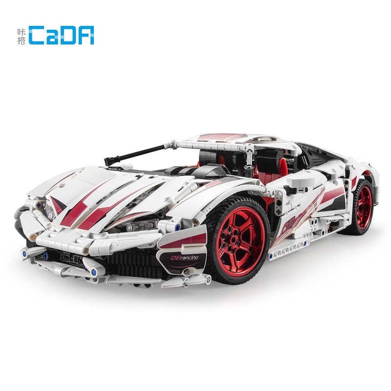 Đồ chơi Lắp ghép Mô hình Siêu Xe Cada C61018 Static Version Lamborghinii Huracan LP610 Super Car