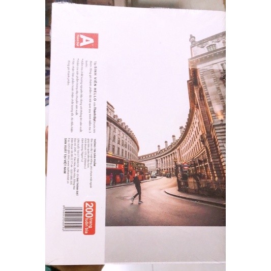 Tập sinh viên 200 trang loại đẹp, dày của Thành Đạt