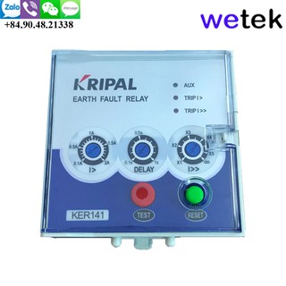 Rơ le KRIPAL Chạm đất EFR KER141 (Tương đương MIKRO MK201, MK202, MK231, MK232...) Rẻ nhất, Hợp lý nhất, 12Th Bảo hành