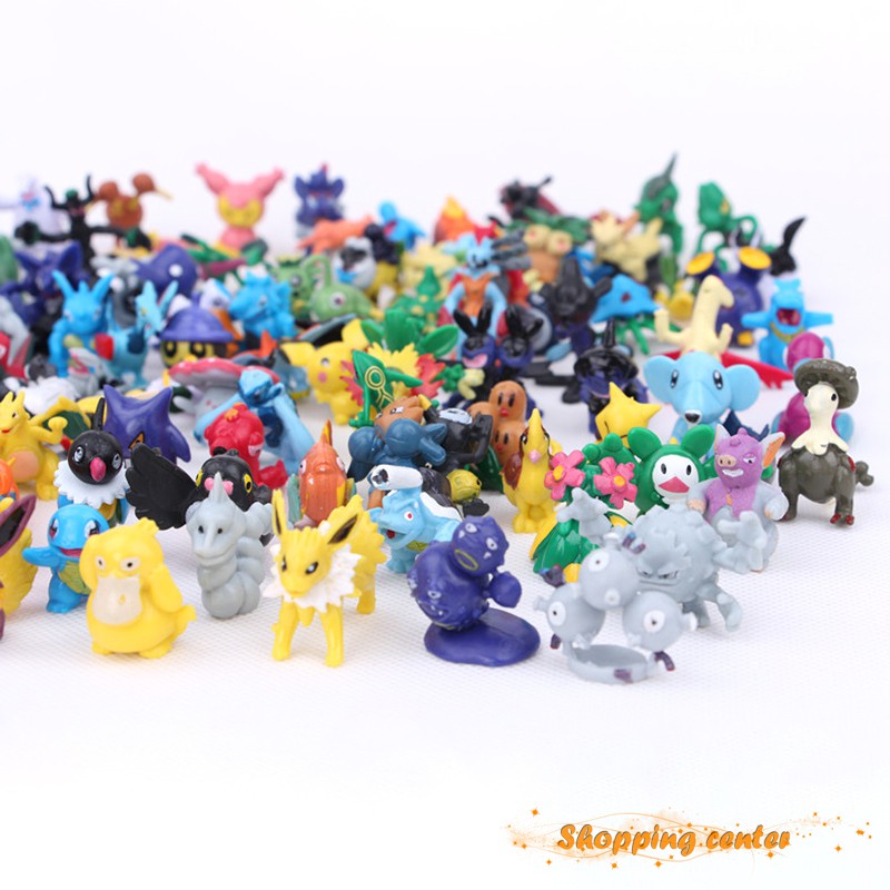 Set 144 Tượng Pokemon Mini Dùng Để Trang Trí