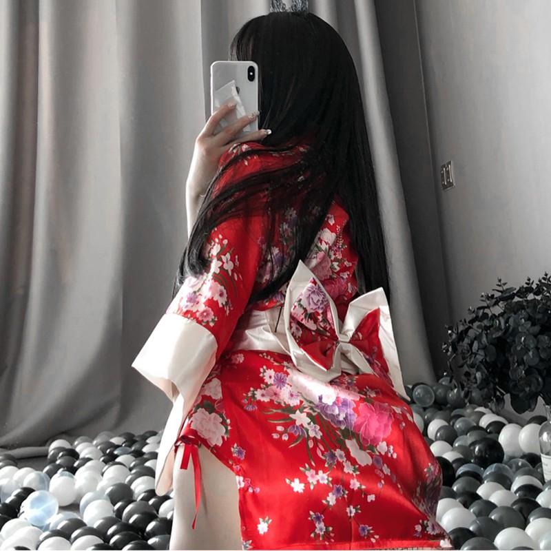 Bộ Đồ Ngủ Kimono Màu Hồng Phong Cách Nhật Bản Quyến Rũ Cho Nữ | BigBuy360 - bigbuy360.vn