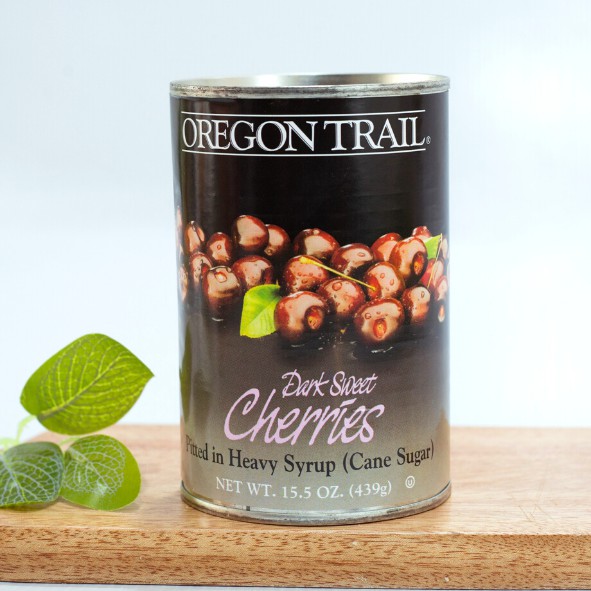 [439g] Quả Anh đào ngâm [USA] OREGON TRAIL Dark Sweet Cherries (als-hk)