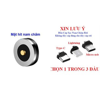 FREESHIPTỪ 50K_1 đầu sạc nam châm-IP,micro USB,Type C