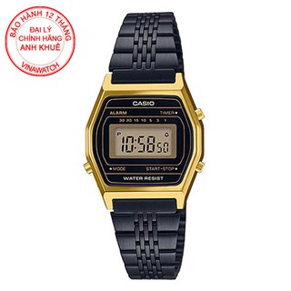 Đồng hồ casio nữ dây kim loại điện tử la690wgb-1df