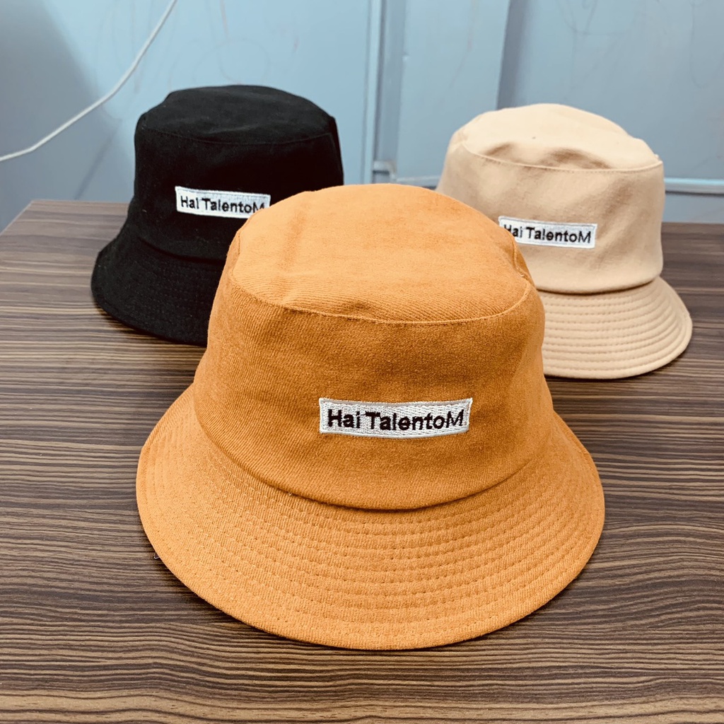 Mũ Bucket Nhung Tolento Nón Tai Bèo Nam Nữ Thời Trang Jussy Nhiều Màu Phong Cách Ulzzang Unisex Chất Vải Nhung Mịn
