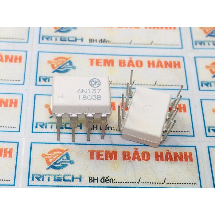 Combo 5 con 6N137 Opto DIP-8 hàng chính hãng