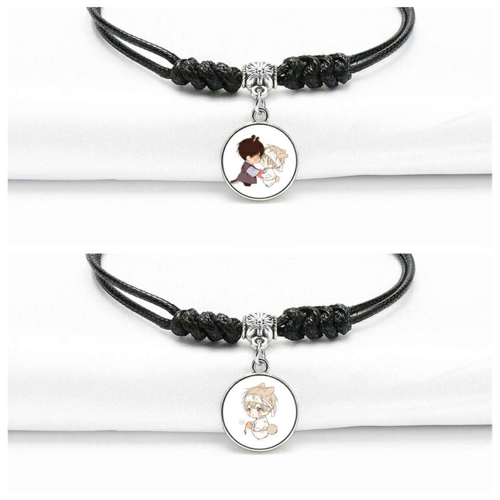 (30) Vòng tay in hình NO LOVE ZONE phụ kiện trang sức xinh xắn quà tặng độc đáo