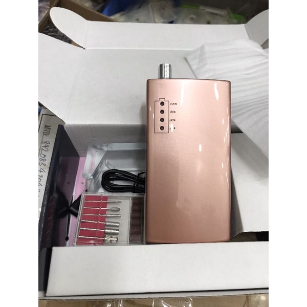 Máy mài móng tay tích điện nail. US-805.máy khỏe,êm ,bảo hành dài ngày