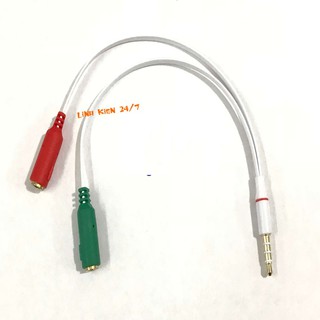 Cáp Chia Micro Và Tai Nghe 3.5mm