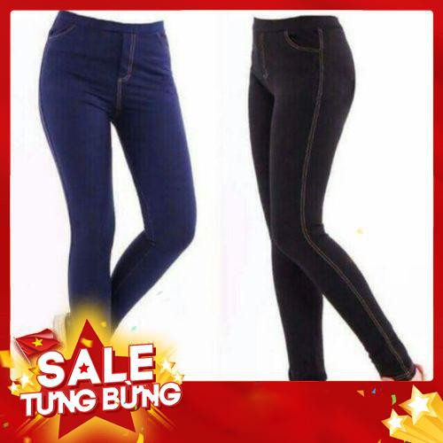 {Sale sốc} {XẢ KHO 3 NGÀY} QUẦN LEGGING GIẢ JEANS siêu hot hit ..