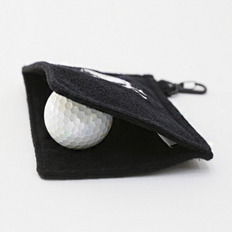 Khăn Lau Gậy Đánh Golf Mini Bằng Polyester &amp; Nam Châm