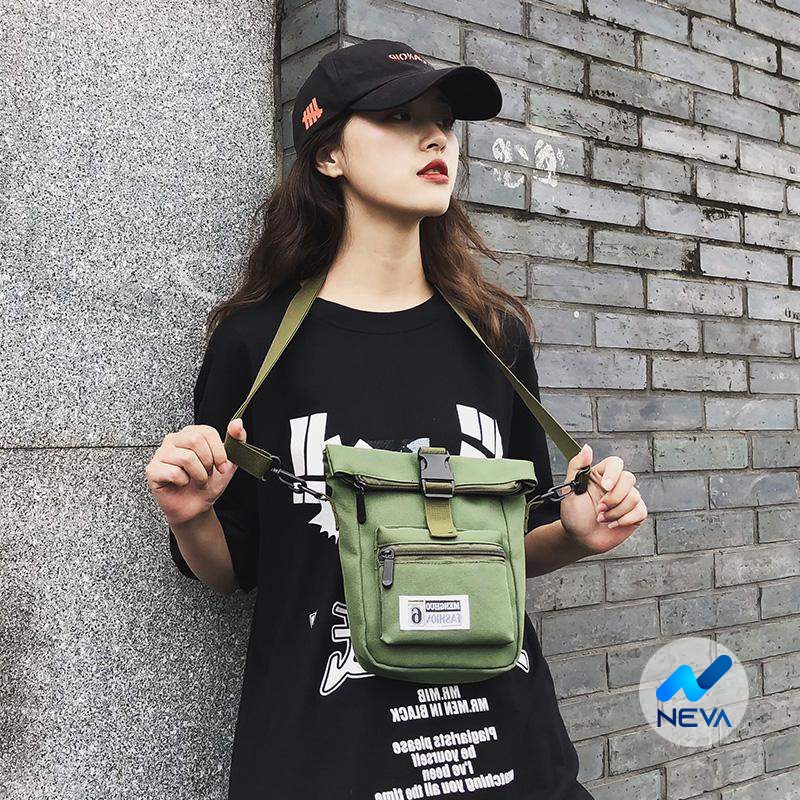 (HOT) Túi Vải Unisex Năng Động, Cá Tính NEVA823