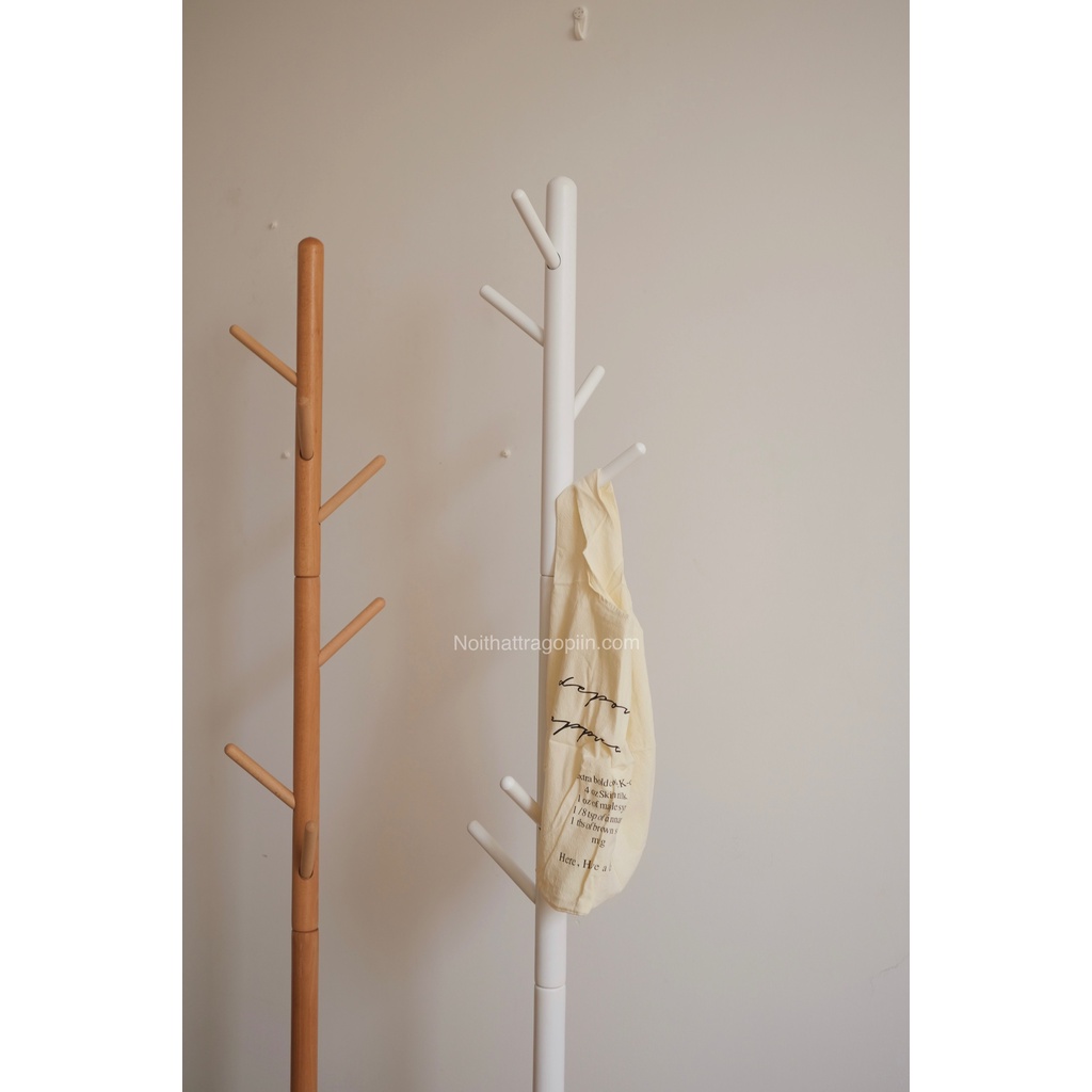 Cây treo đồ gỗ 01