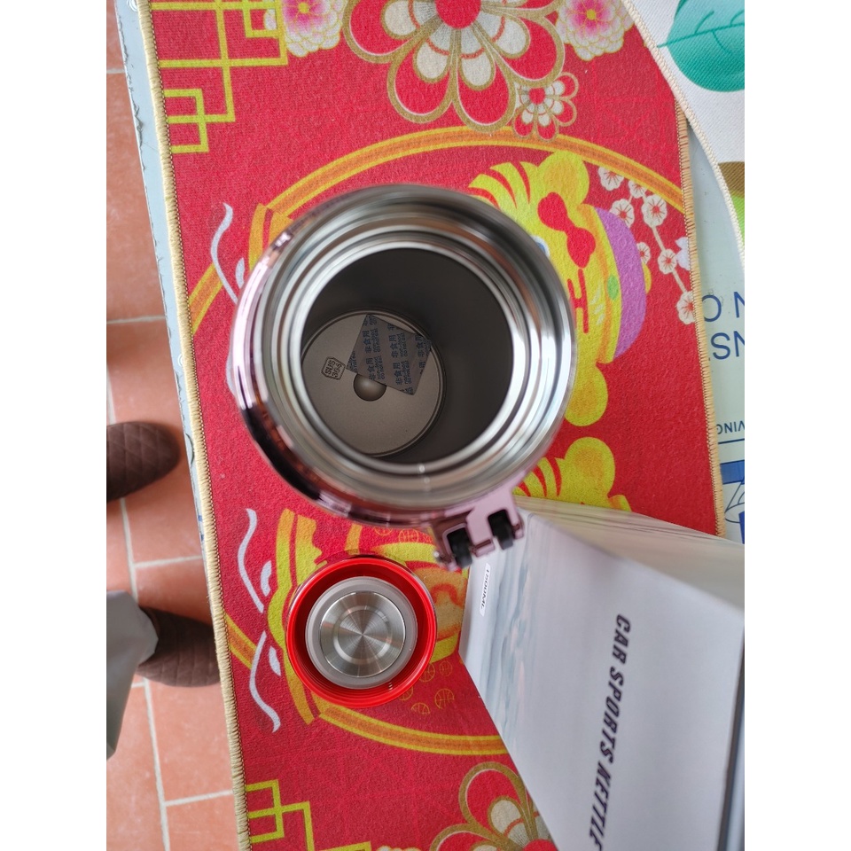 Bình giữ nhiệt lắp Kim Cương inox 304 Cao Cấp giữ nhiệt lâu