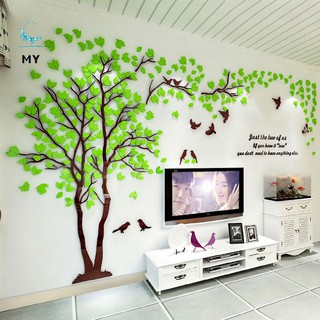 Decal Dán Tường Hình Cây 3d
