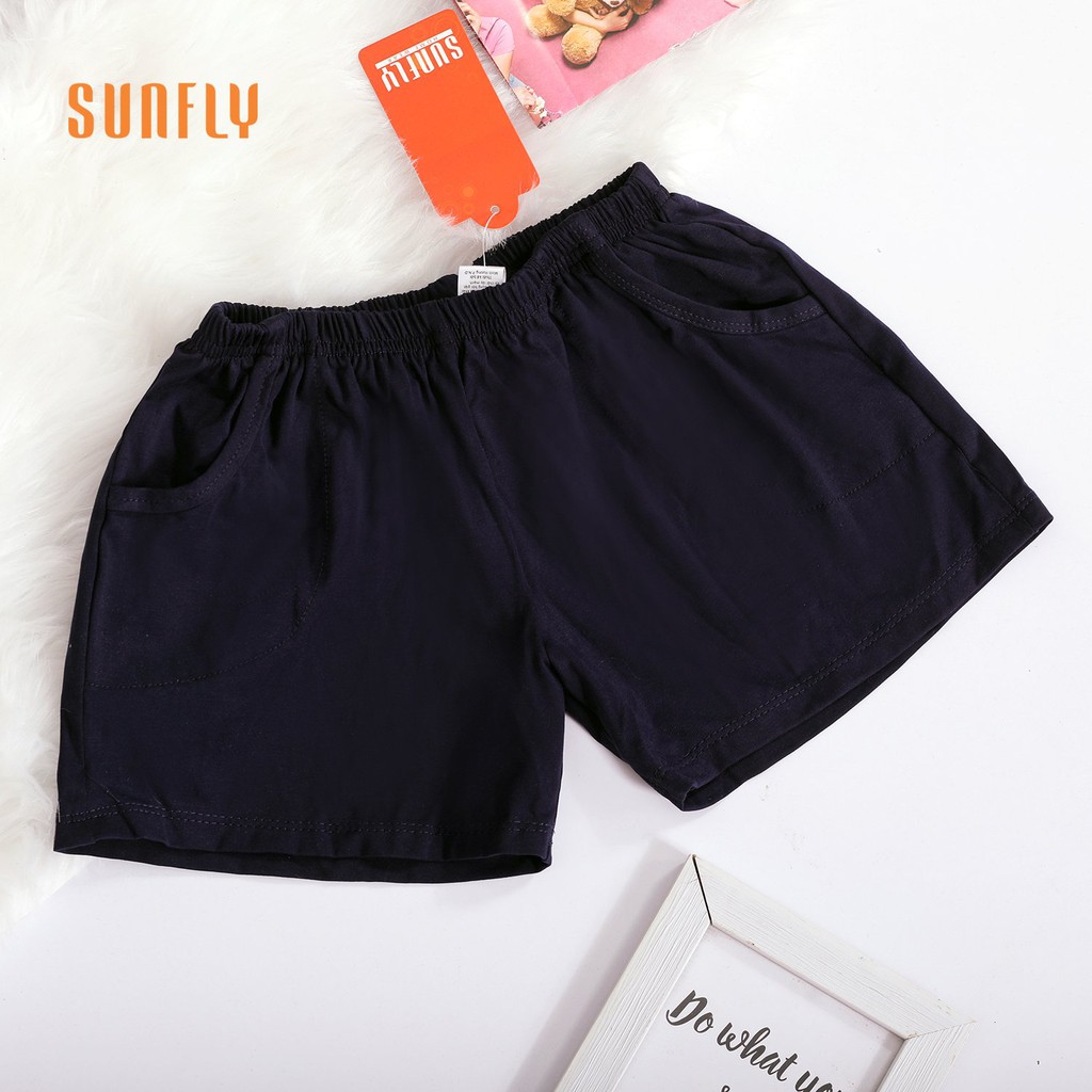 QUẦN ĐÙI COTTON TRƠN NHIỀU MÀU CHO BÉ