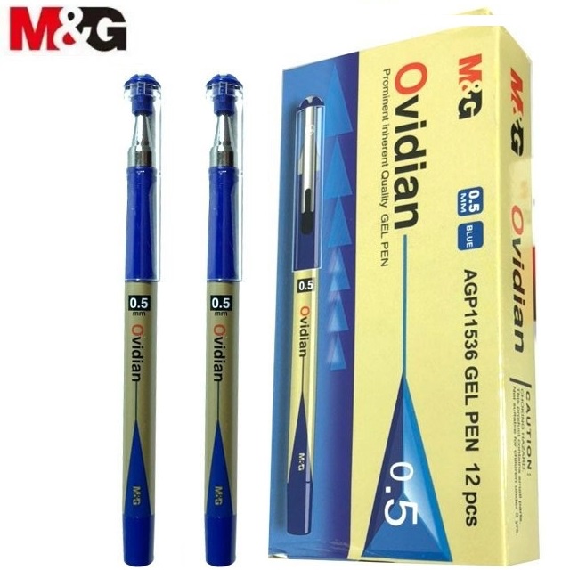 Bút bi nước / Bút kí Ovidian 0.5 M&G - AGP11536 - Bút gel văn phòng, Có ruột thay thế