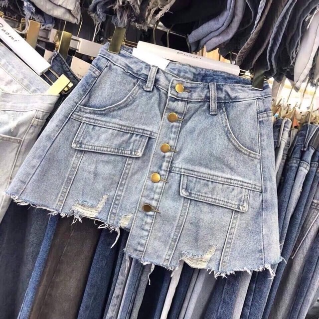 Chân váy bò cúc | BigBuy360 - bigbuy360.vn