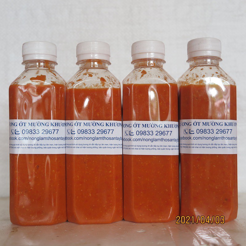 6 chai Tương ớt Mường Khương (chai 350 ml) | BigBuy360 - bigbuy360.vn