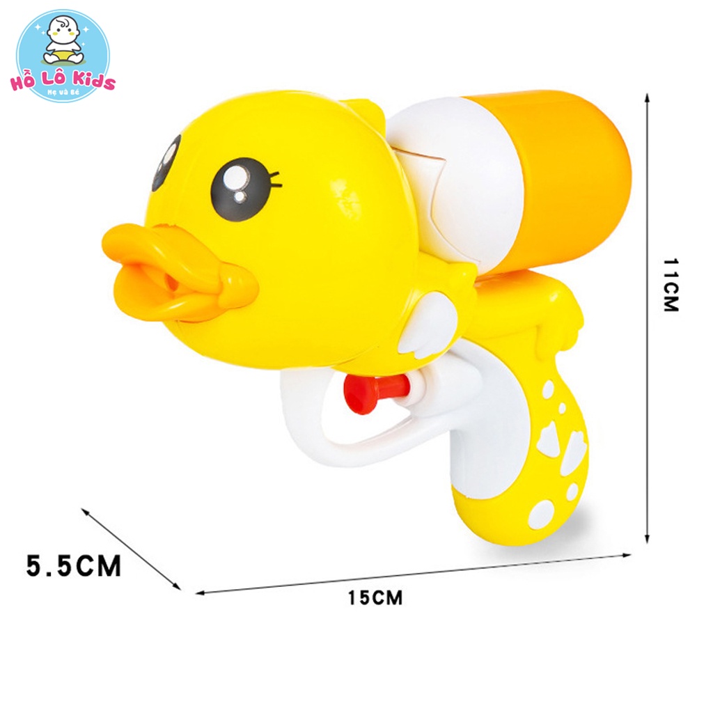 Súng nước hình con vịt đồ chơi vui nhộn an toàn cho bé Hồ Lô Kids