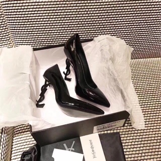 Giày cao gót chữ Y S L (kèm ảnh thật)