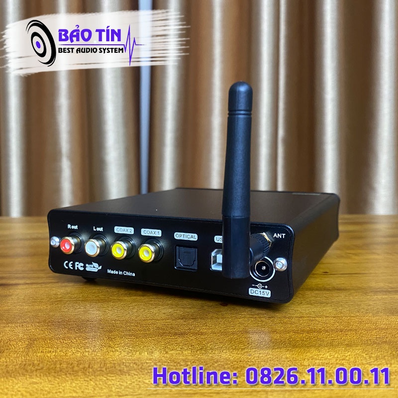 Bộ giải mã DAC TOPPING DX3 Pro + Giải Mã 32Bit/768Khz/DSD 512 Tặng dây quang Audioquest