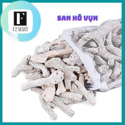 Vật Liệu Lọc bể cá San Hô Vụn 1Kg