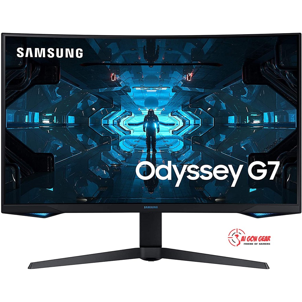 Màn hình cong Samsung Odysey G7 LC32G75TQSEXXV 32″ QHD 240Hz 1ms GTG G-sync