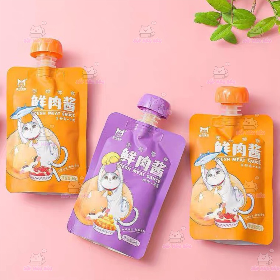 Súp Nắp Vặn LinYi 80gr dạng sệt giàu chất xơ ổn định tiêu hóa