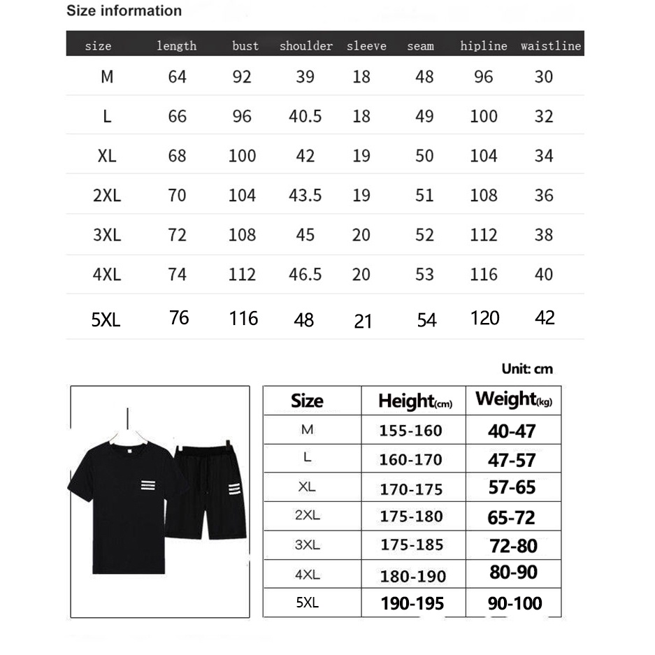 Bộ Đồ Thể Thao Áo Thun Tay Ngắn Phối Quần Short Thời Trang Mùa Hè Cho Nam