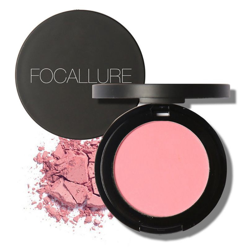 Phấn má hồng FOCALLURE màu ngọc trai hiệu ứng lì xinh xắn | BigBuy360 - bigbuy360.vn