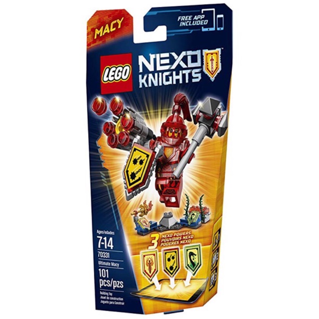 Lego- Chiến Binh NEXO KNIGHTS (70330-70338)