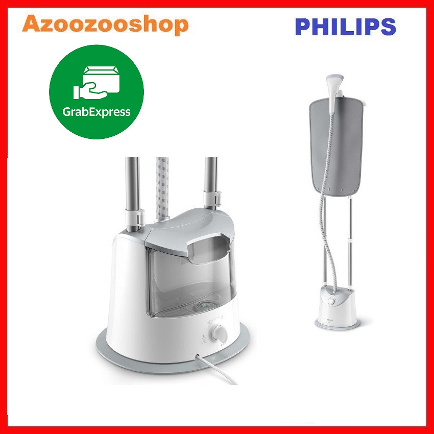 Bàn ủi hơi nước đứng philips GC487, 1800W, hơi phun 35g/phút , dễ dàng ủi phẳng nếp nhăn quần áo mỗi ngày