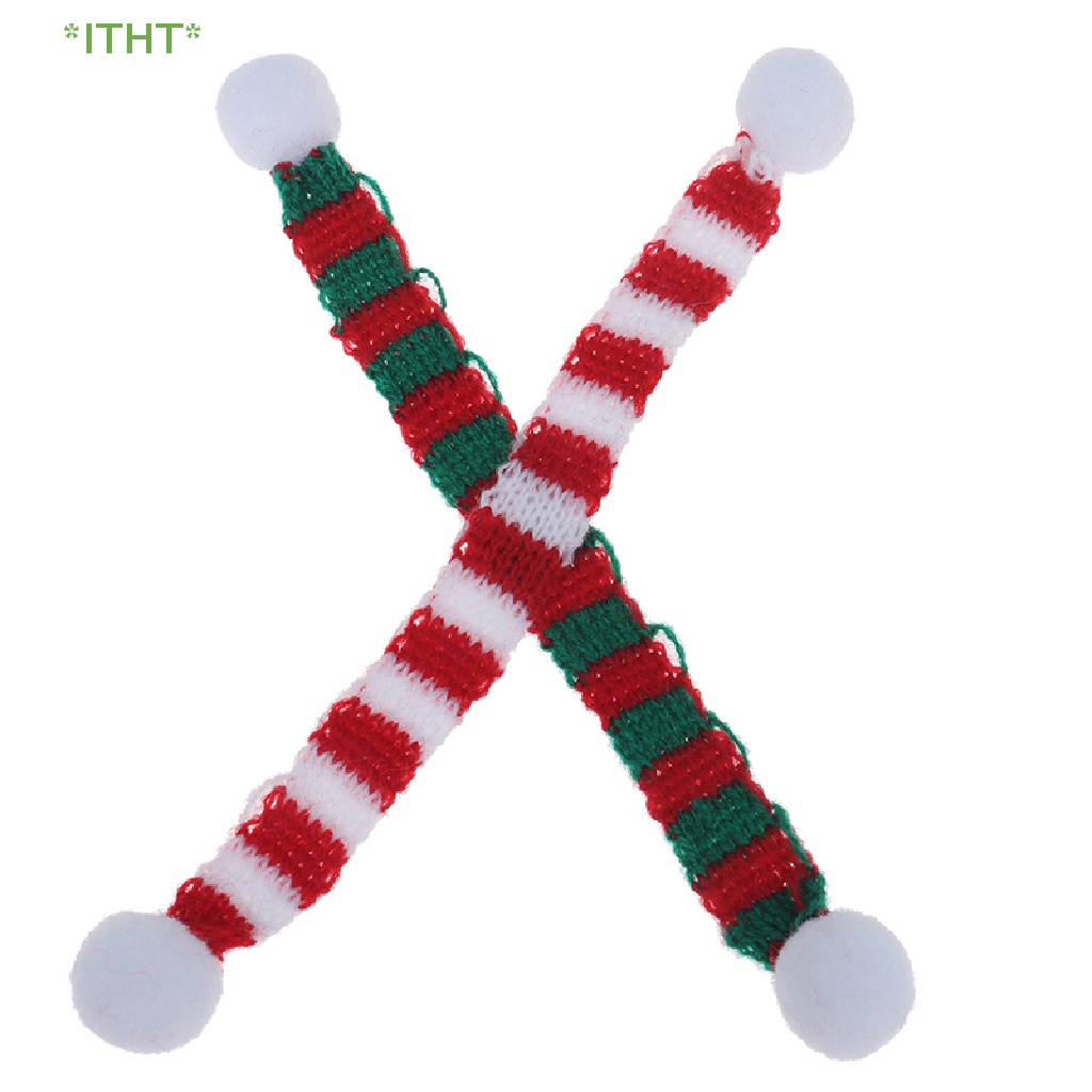 Khăn Quàng Cổ Giáng Sinh Cho Nhà Búp Bê 1 / 12 1 / 6 Mới