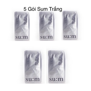 Combo 5 Gói Mặt Nạ Sủi Bọt Thải Độc Sum Trắng