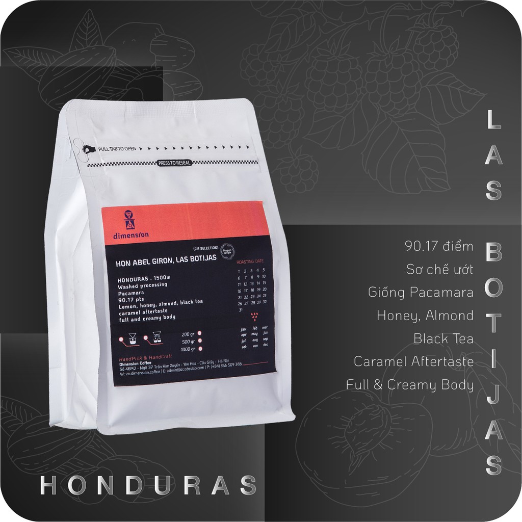 Cà phê Geisha Panama Kotowa - Sơ chế ướt - Gói 200 gr