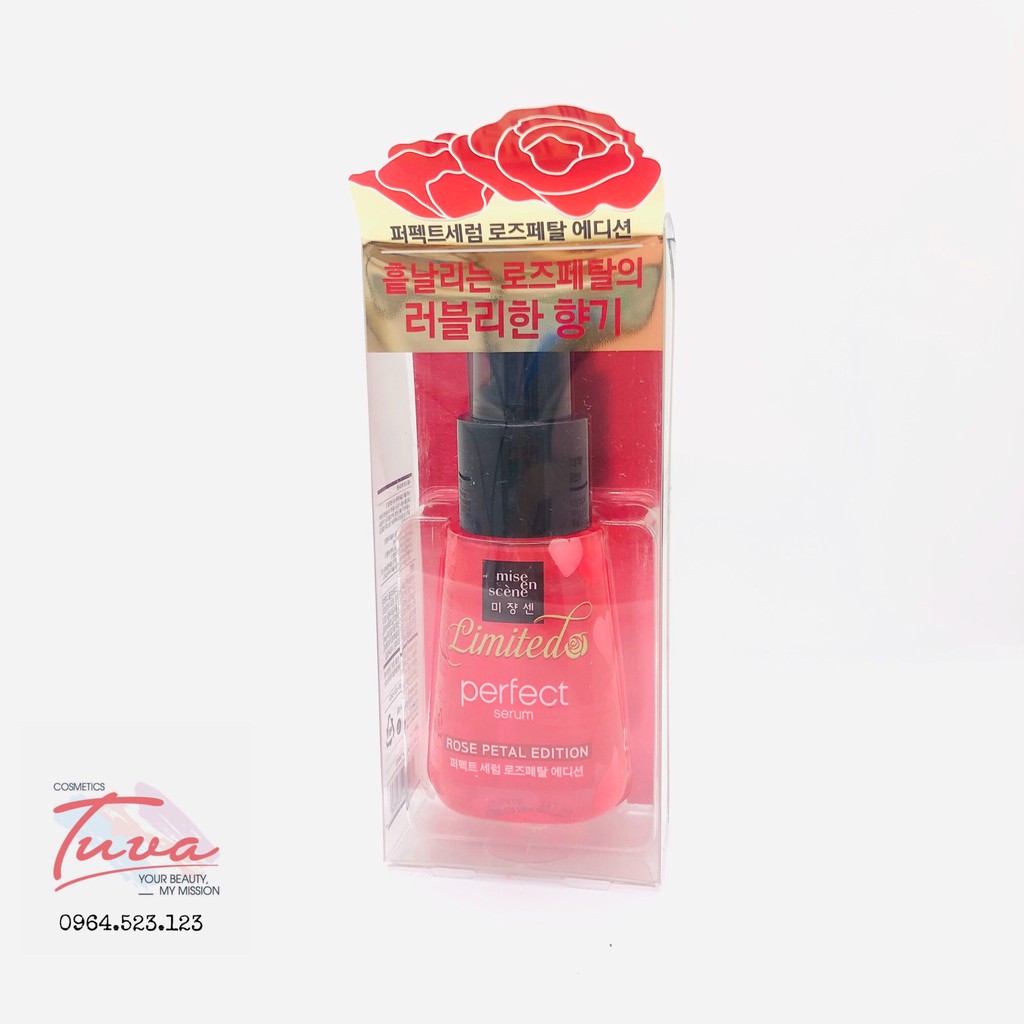 Tinh Chất Dưỡng Tóc Mise En Scene Perfect Serum Rose Edition