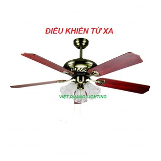 Quạt trần đèn 5 cánh điều khiển từ xa