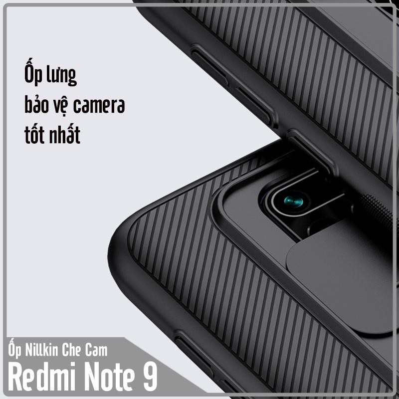 Ốp lưng cho Xiaomi Redmi Note 9 - Redmi 10X 4G Nillkin CamShield che camera